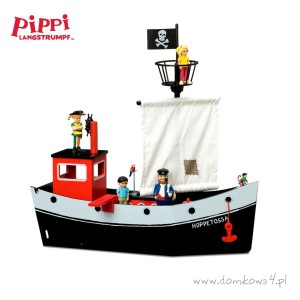 PIPPI Statek "Hoppetossa"
