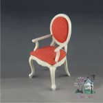 Miniaturowe krzesło "Ludwik XV"