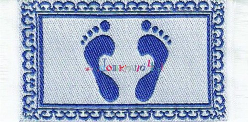 Dywanik łazienkowy "Stopy" Z/SA/D894A_nieb