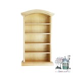 Miniaturowy regał jasne drewno