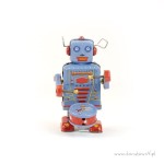 Robot niebieski z bębenkiem