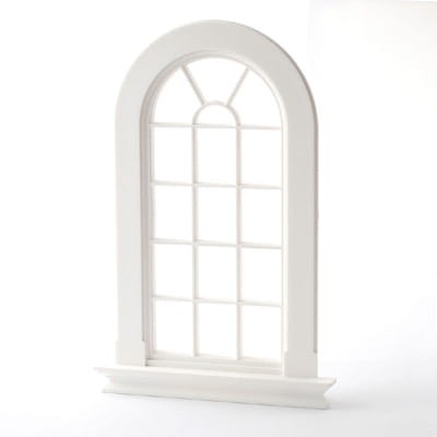 Okno zaokrąglone białe   Z/SA/DIY227