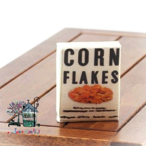 Miniaturowe pudełko płatków "Corn Flakes"