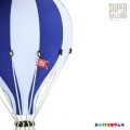 BALON DEKORACYJNY BIAŁO- GRANATOWY- 
 TM747 biało-niebieski
