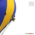 Balon dekoracyjny SUPER BALLOON Żółto- Niebieski   TM743