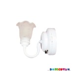 Miniaturowy kinkiet biały LED