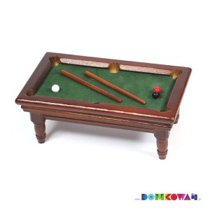 Miniaturowy stół bilardowy