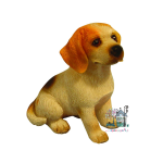 Miniaturowy piesek siedzący "Beagl"
