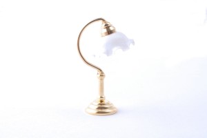 Miniaturowa lampa stołowa