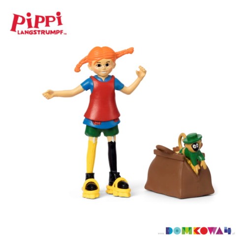 PIPPI- Figurka Pippi z walizką    44-3793