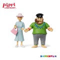 PIPPI- Figurki Efraim i Panna Prysselius    44-3798