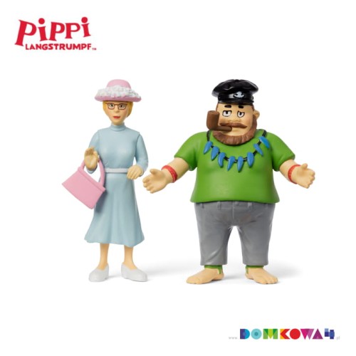 PIPPI- Figurki Efraim i Panna Prysselius    44-3798