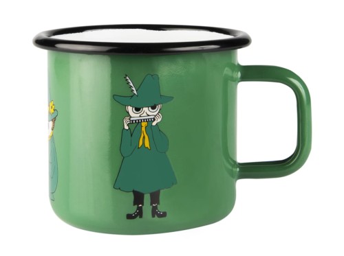 Kubek emaliowany MUMINKI- 370 ml   WŁÓCZYKIJ 
1701-037-02