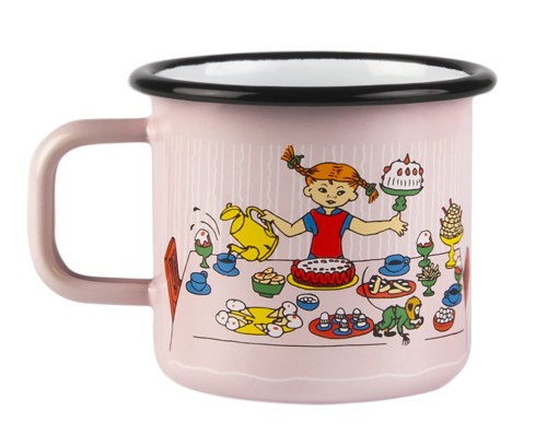 Kubek emaliowany PIPPI- 370 ml    1400-037-03