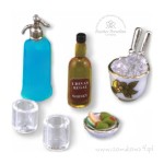 Miniaturowy zestaw do drinków