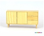 Miniaturowa komoda retro surowa