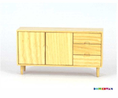 Miniatura - komoda retro, surowa     Z/CR/27799