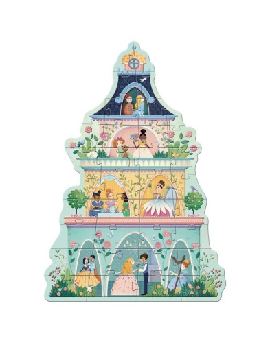 Puzzle kartonowe GIGANT "Wieża Księżniczek"    DJ07130