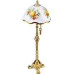 Miniaturowa lampa podłogowa "Owoce"