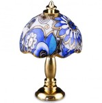 Miniaturowa lampa stołowa "Blue Dream"