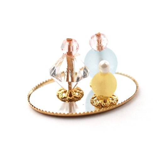 Miniaturowa taca z perfumami    Z/CR/75130