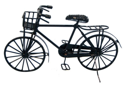 Miniaturowy rower czarny   Z/CR/330228