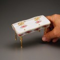 Miniaturowa umywalka podwójna "Różana"    Z/R/731/5