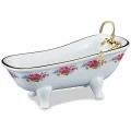 Miniaturowa wanna porcelanowa "Różana"    Z/R/770/2