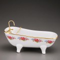 Miniaturowa wanna porcelanowa "Różana"    Z/R/770/2