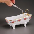 Miniaturowa wanna porcelanowa "Różana"    Z/R/770/2