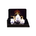 Miniaturowy zestaw kawowy "Blue Onion"     Z/R/364/5