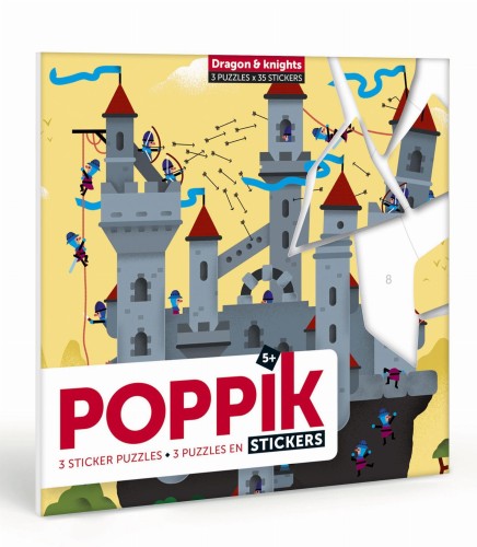 POPPIK Wyklejanka "Smok i Rycerz"    P/POP/POC006