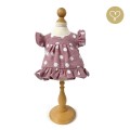 Ubranko "Sukienka lniana" dla lalki Lullu Dolls 40 cm   P/LLD/014