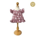 Ubranko "Sukienka lniana" dla lalki Lullu Dolls 40 cm