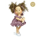 Ubranko "Sukienka lniana" dla lalki Lullu Dolls 40 cm   P/LLD/014