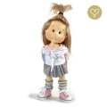 Skarpetki w paski dla lalki Lullu Dolls 40 cm n  P/LLD/016