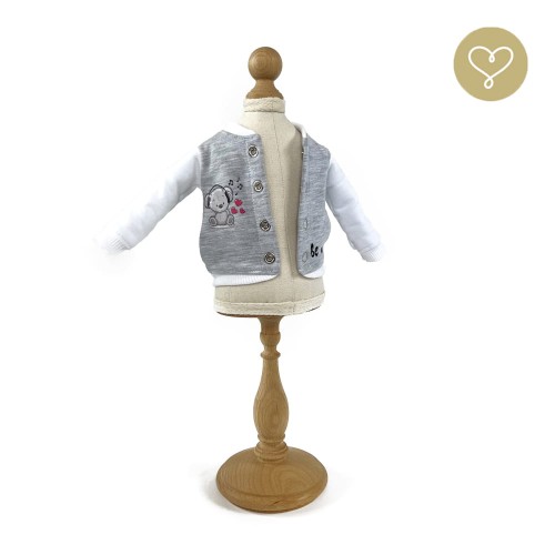Ubranko "Bluza Misio" dla lalki Lullu Dolls 40 cm   P/LLD/018