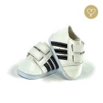 Buty "Białe 2" dla lalki Lullu Dolls 40 cm