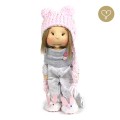 Buty "Kapcie Króliki" dla lalki Lullu Dolls 40 cm    P/LLD/020