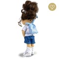 Plecaczek dla lalki Lullu Dolls 40 cm- niebieski    P/LLD/022