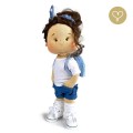Plecaczek dla lalki Lullu Dolls 40 cm- niebieski    P/LLD/022