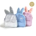 Plecaczek dla lalki Lullu Dolls 40 cm- srebrny    P/LLD/024