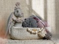 Kosz na maskotki LULLU DOLLS