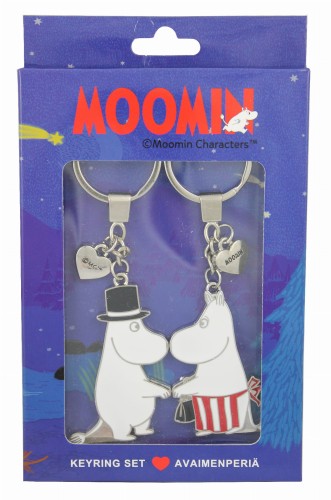 Breloki MUMINKI 2 szt. "Mama i Tata Muminka"    MAS2