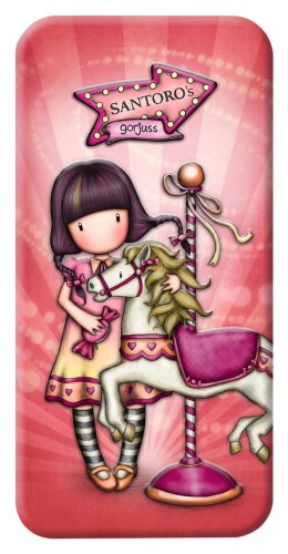 Piórnik metalowy SANTORO Gorjuss "Carousel"      288GJ28