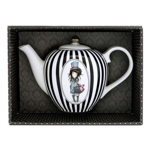 Dzbanek porcelanowy SANTORO Gorjuss "The Hatter"   643GJ01