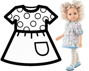 Ubranko dla lalki Paola Reina 32 cm