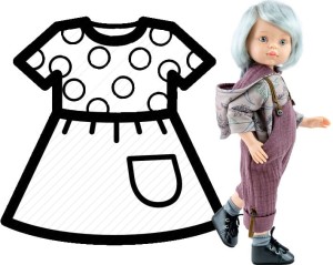 Ubranko dla lalki Paola Reina 32 cm