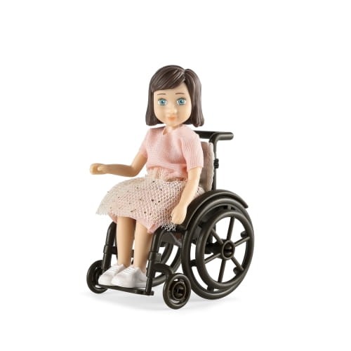 Lalka LUNDBY Dziewczynka z wózkiem inwalidzkim    60-8089