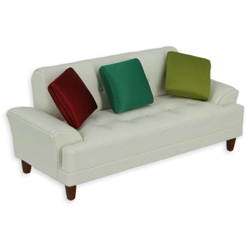 Miniaturowa sofa skórzana     388470